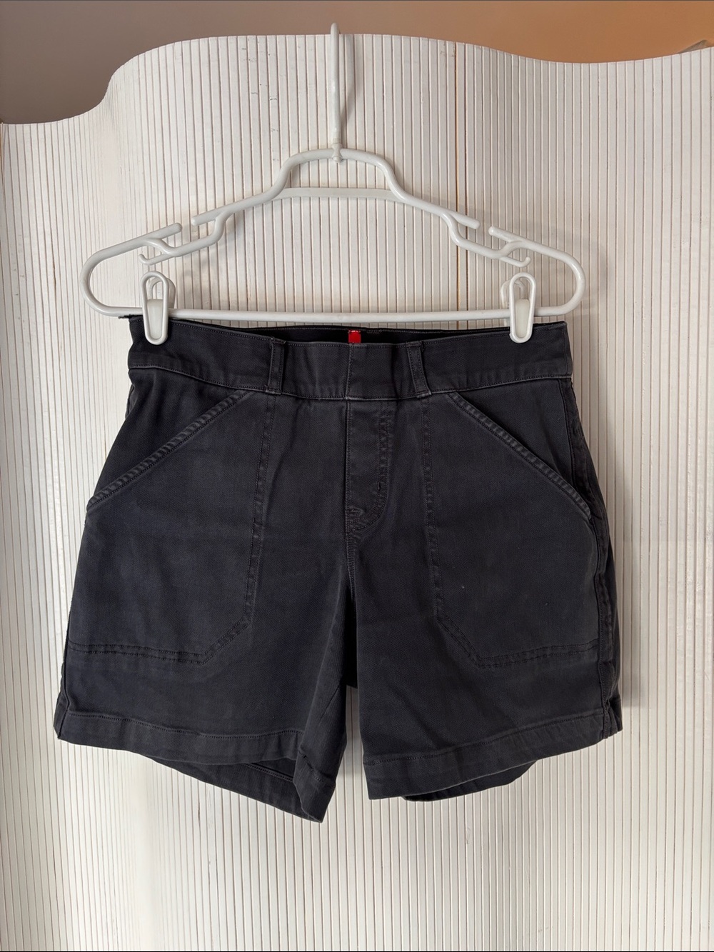 SPANX Charcoal Casual Pocket Shorts